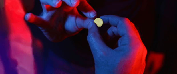 person with ecstasy or molly