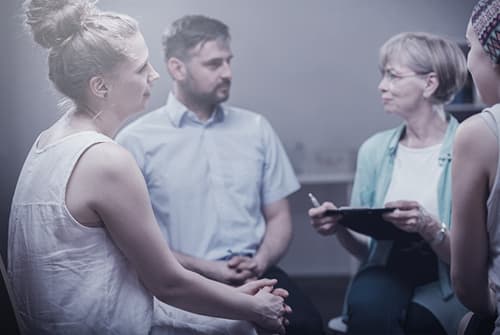 Group therapy counseling
